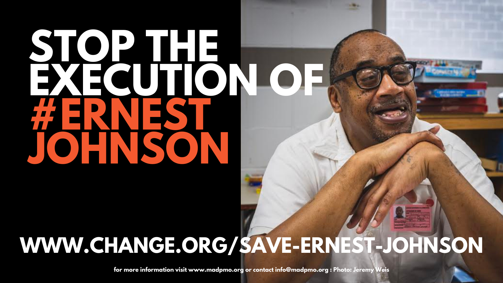 Stop The Legal Lynching of Ernest Johnson