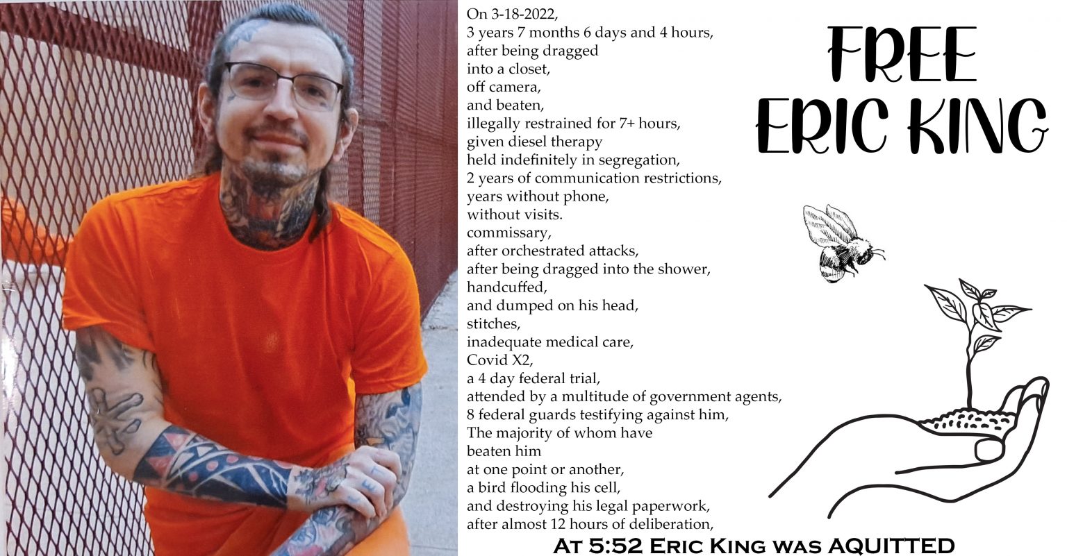 Merced Prisoner Hunger Strikes | Eric King Trial Ends