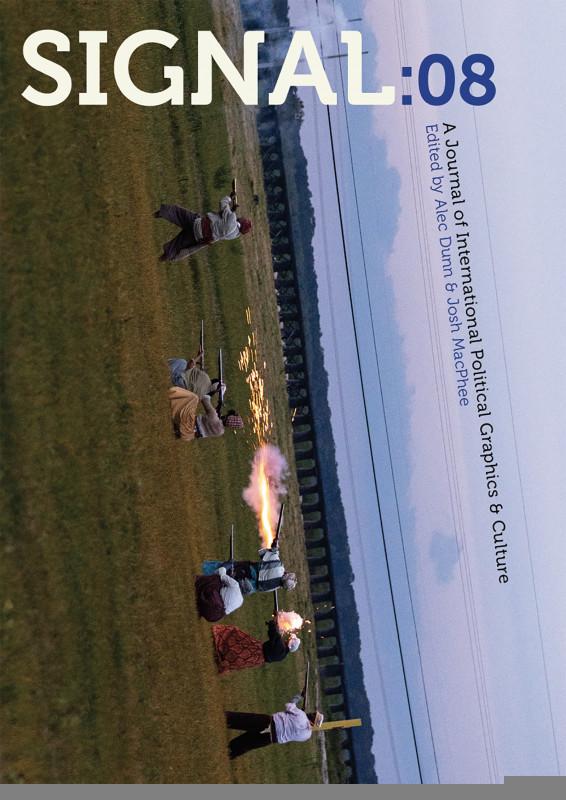 the cover of Signal 08 featuring Black people in 19th century clothing firing guns in a field