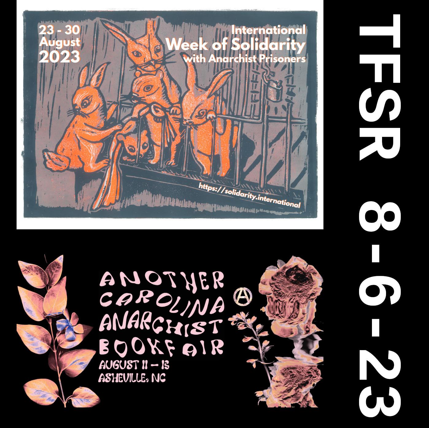 ACABookfair 2023 + Intl Week of Solidarity with Anarchist Prisoners